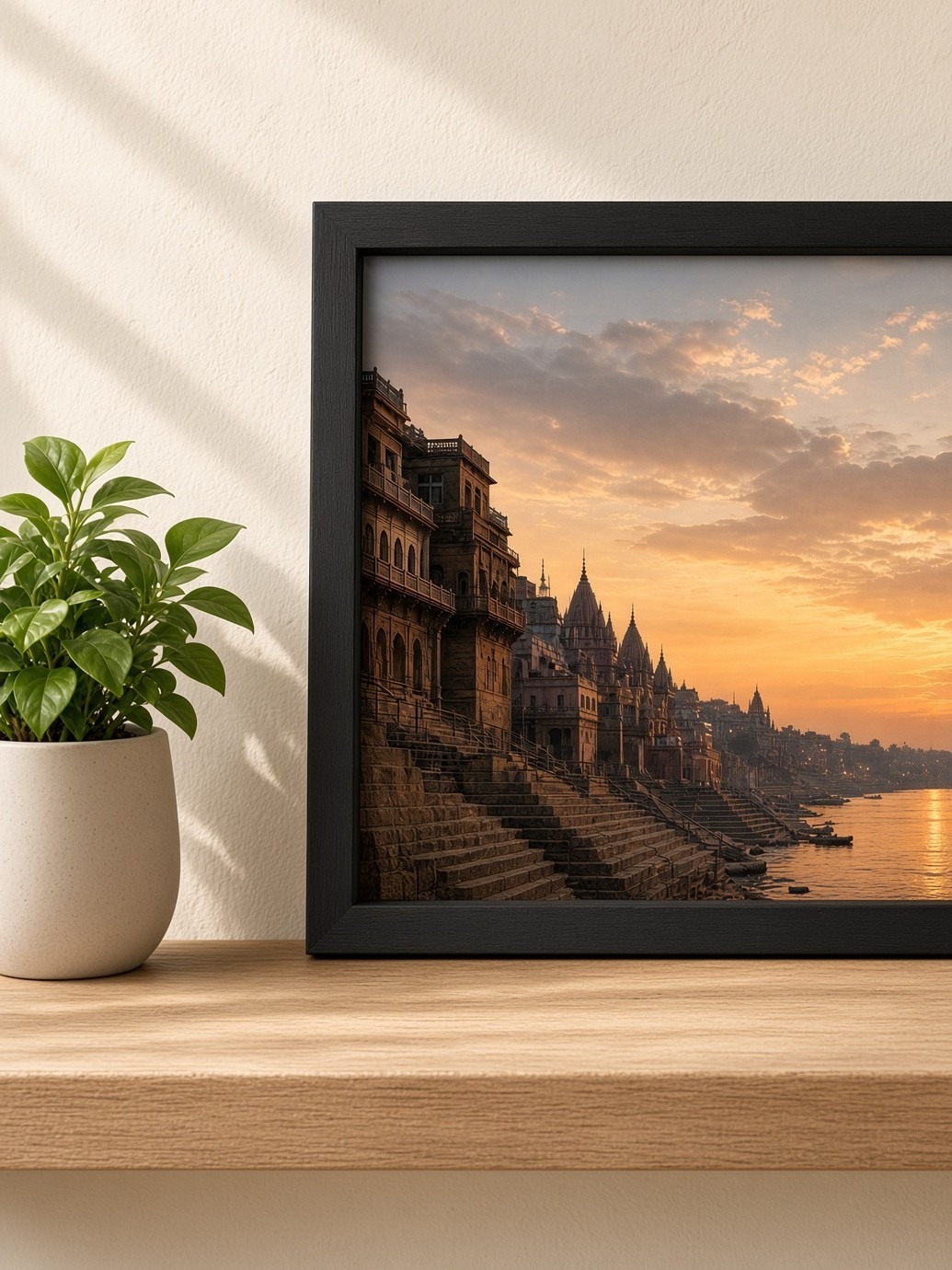 Banaras Ghat – Golden Hour
